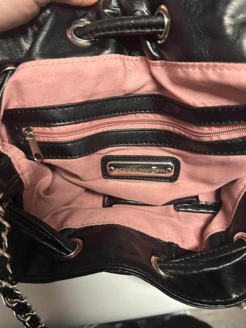 Steve Madden Embellished Boho Bucket Bag - Picture 4 of 4